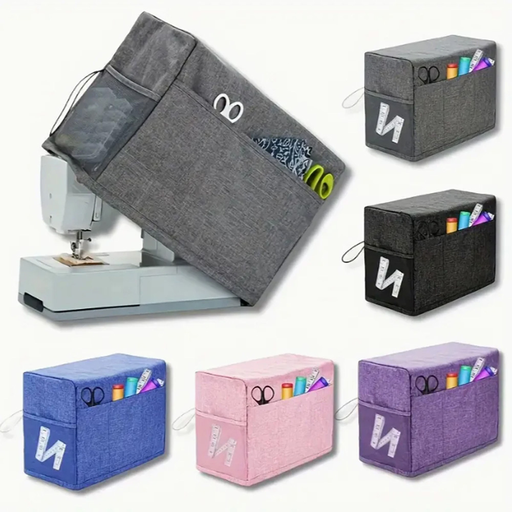 Textile Sewing Machines - Universal Sewing Machine Cover with Storage