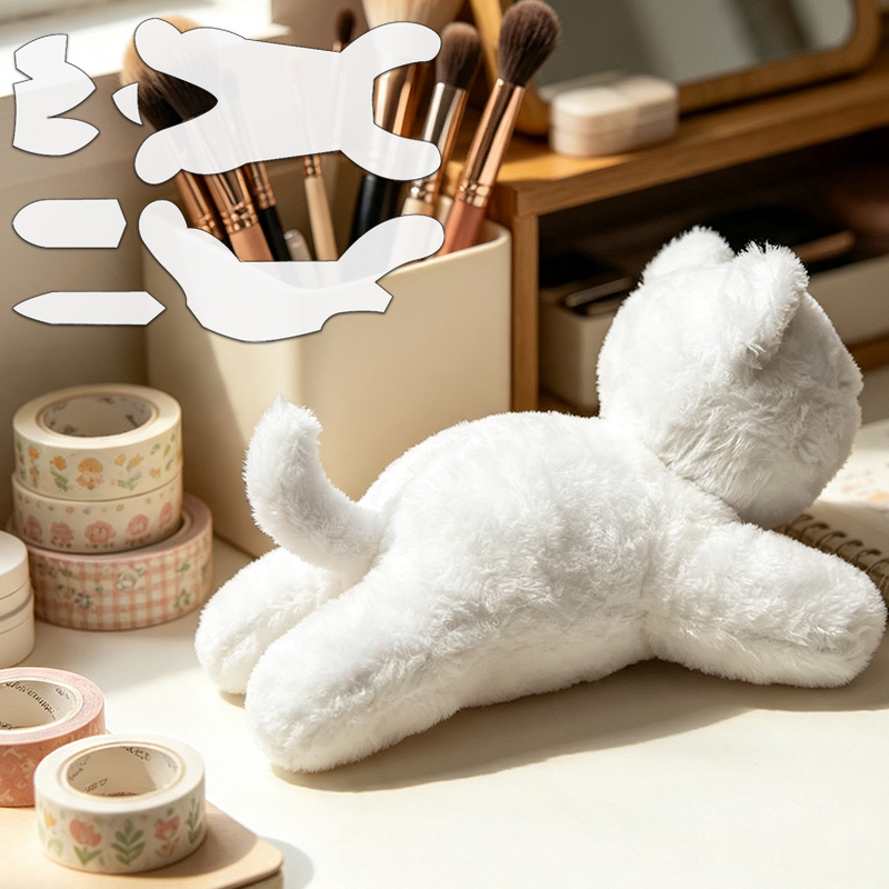 Sewing Custom - YOMDID 6pcs Lying Fluffy Kitten Sewing