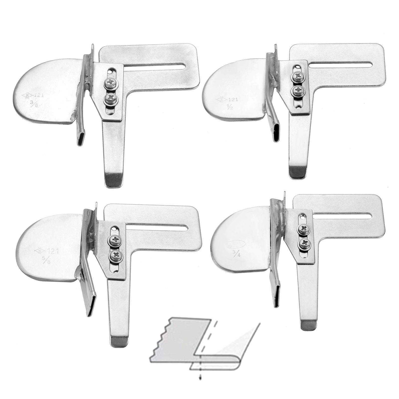 Sewing Zigzag - 3 sizes Industrial Sewing Machine Binding