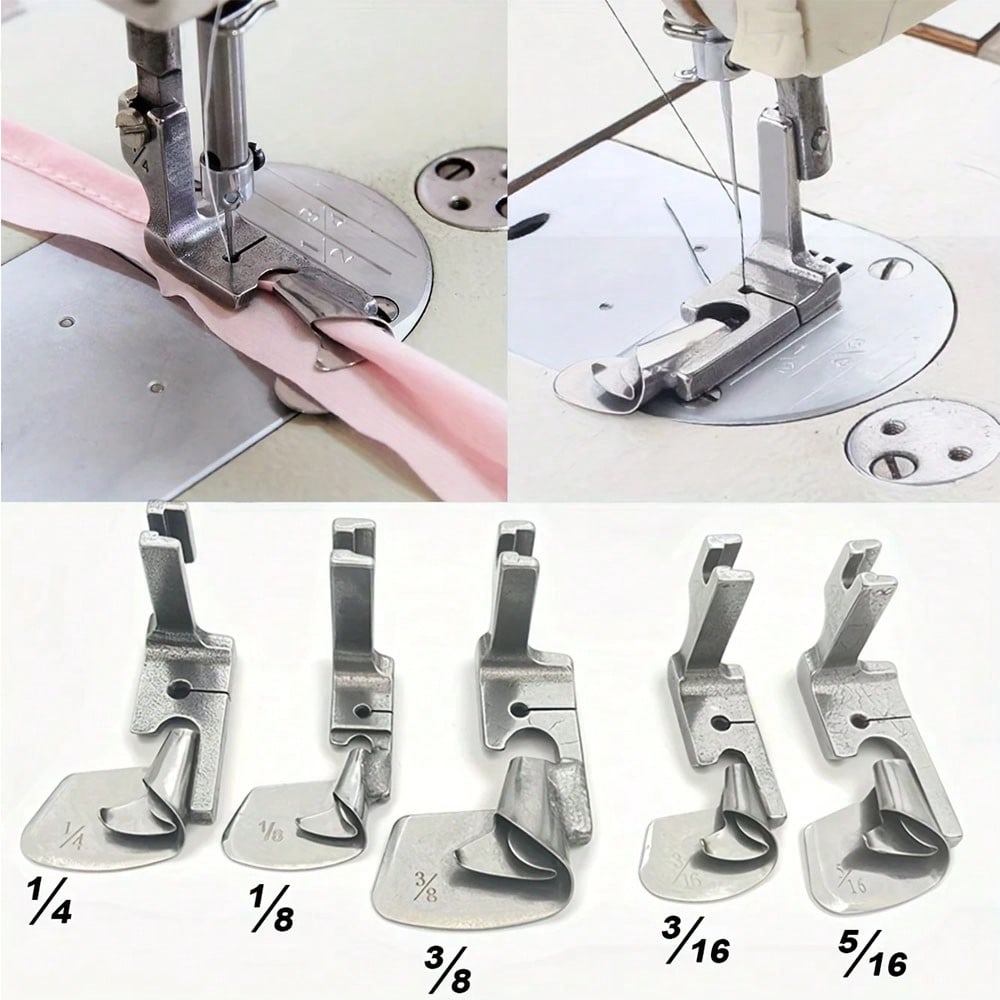 Textile Sewing Machines - 1PCS Industrial Sewing Machine Curved Hemming