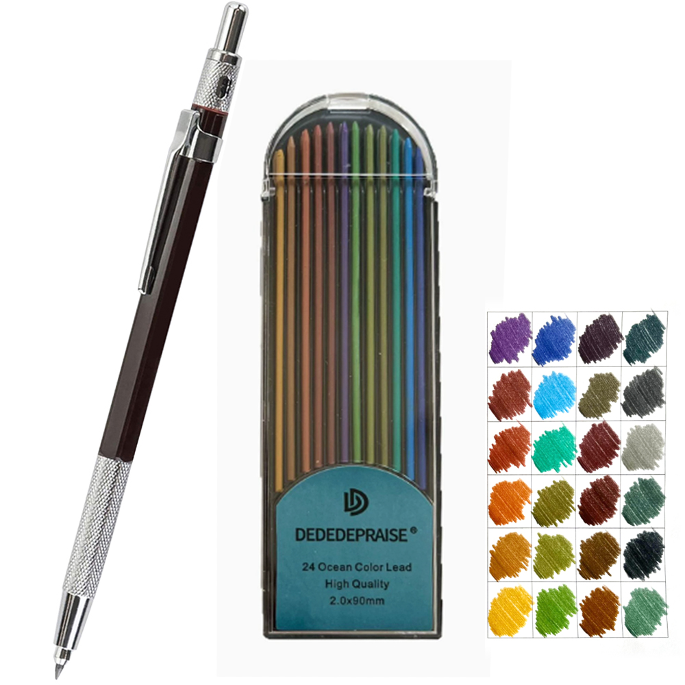 Staedtler Pencil Lumocolor - 2.0mm Mechanical Pencil Set Retro Style