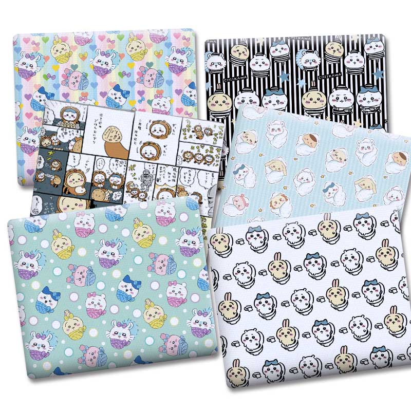 Textile For Sewing - Cartoon fabric 140x50CM cotton fabric Patchwork