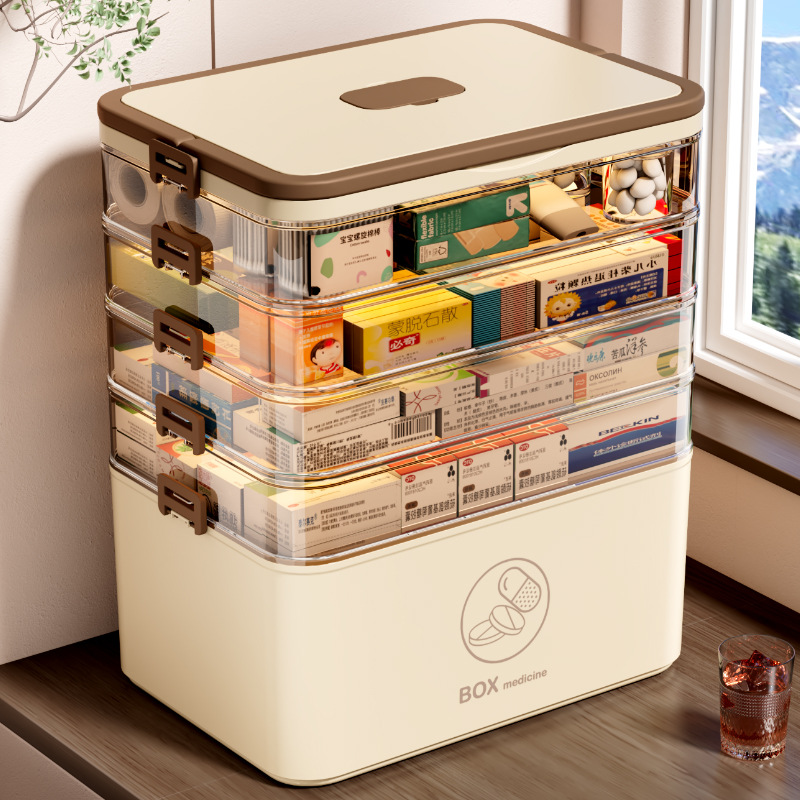 Bobbin Organizer Box - Large Capacity Home Medical Storage Box,