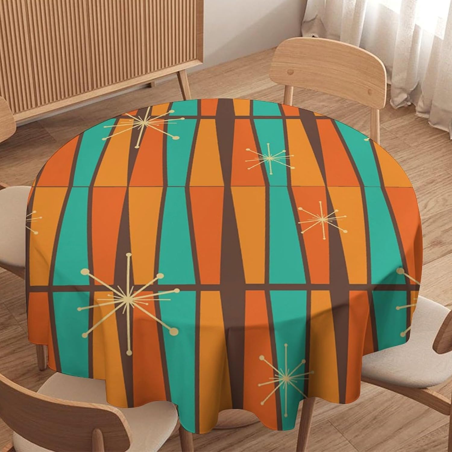 Mid Century Modern Orange Yell - Century Textile & Sewing Supply Saskatoon Sk review and price