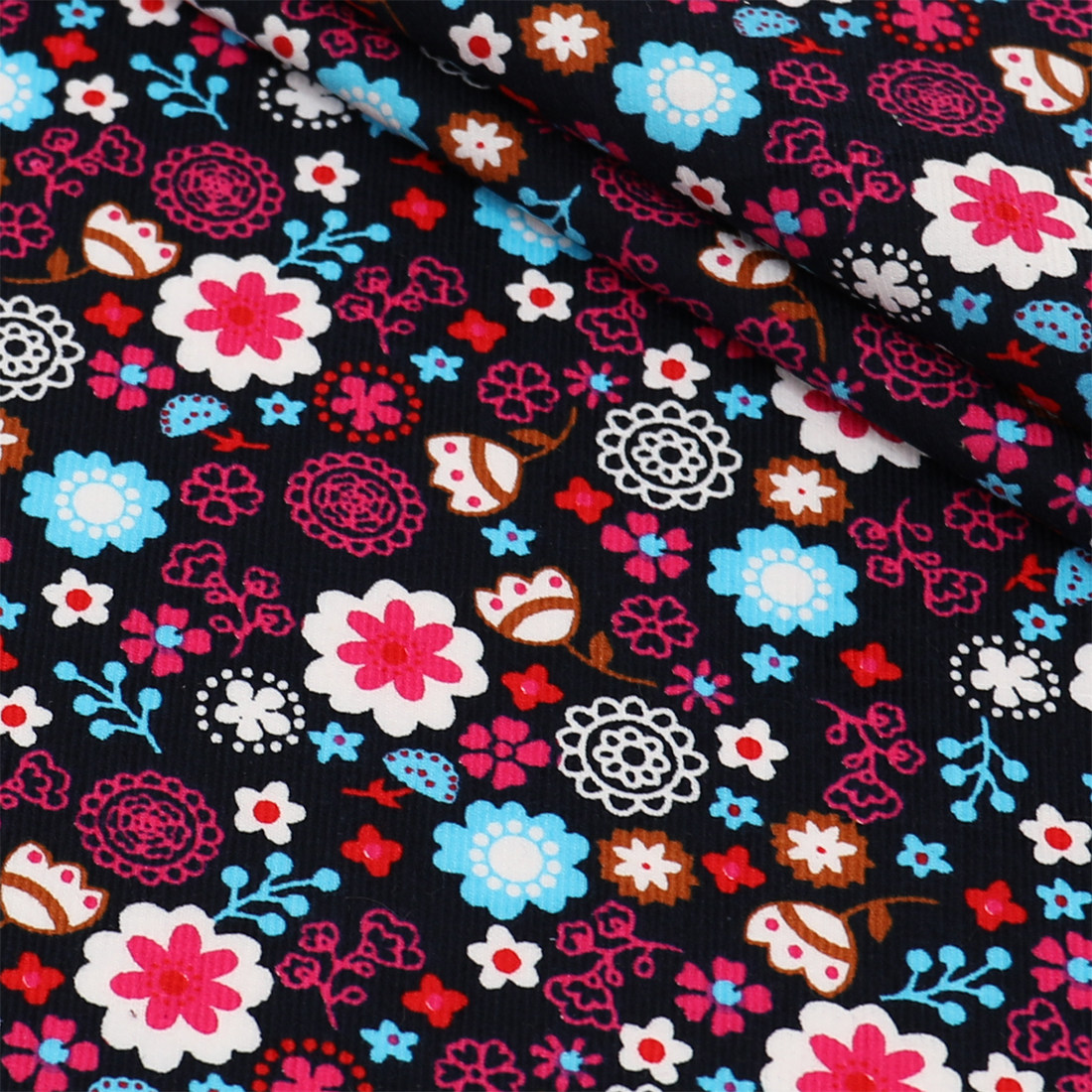 100% Cotton Floral Pattern Cor - Textile Sewing Patterns review and price