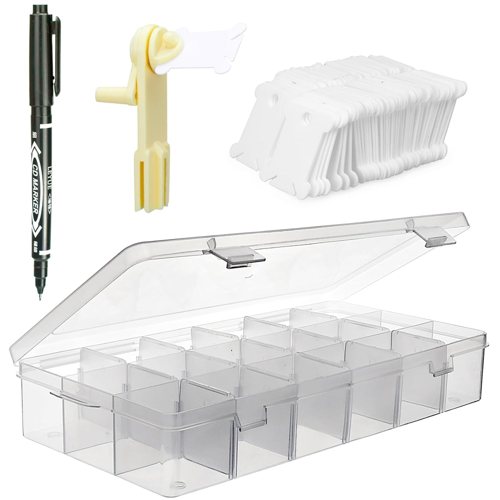 Embroidery Floss Organizer 18  - Bobbin Organizer Box review and price