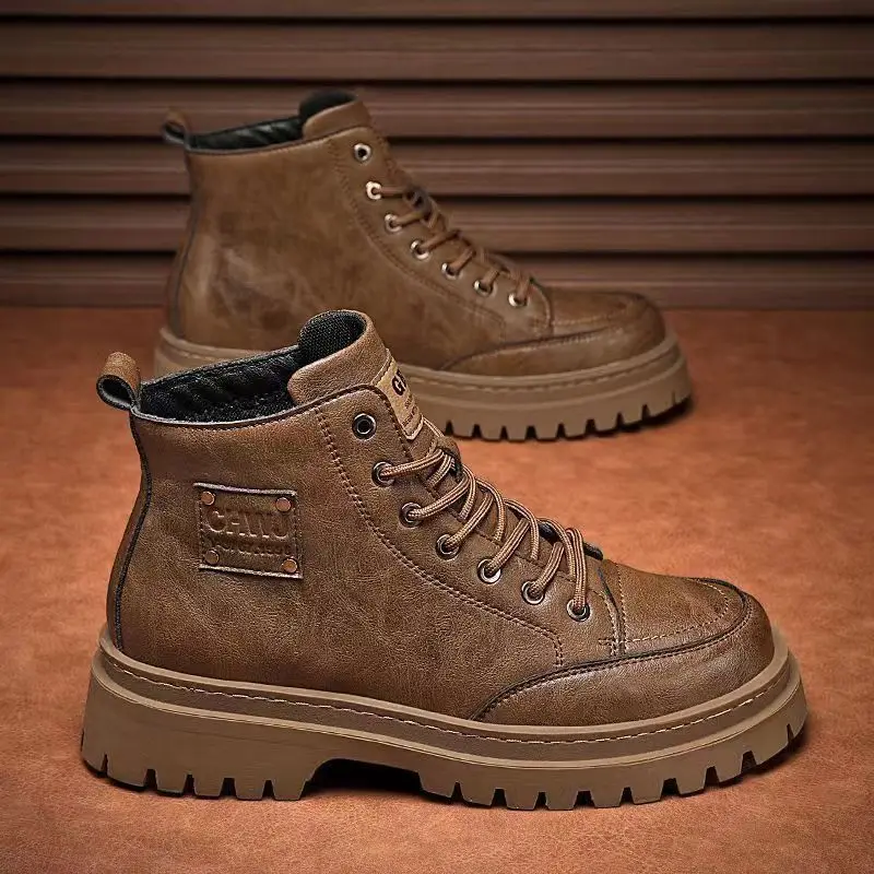 High Quality Men's Boots Platf - Sewing Nylon review and price