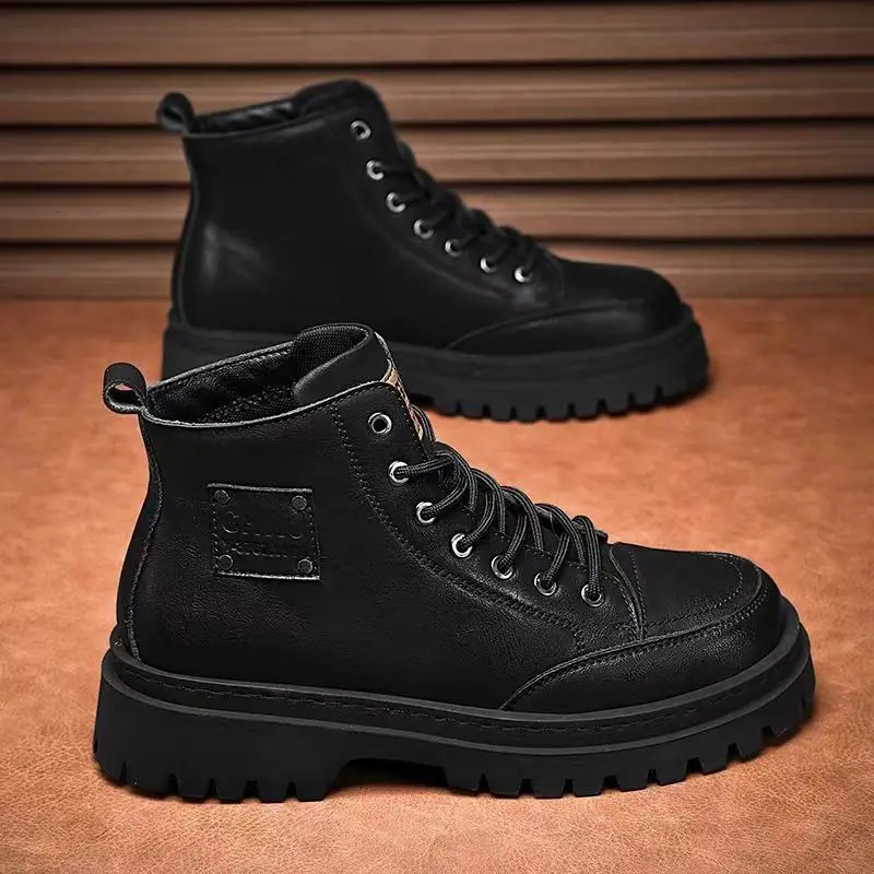 High Quality Men's Boots Platf - Sewing Nylon review and price