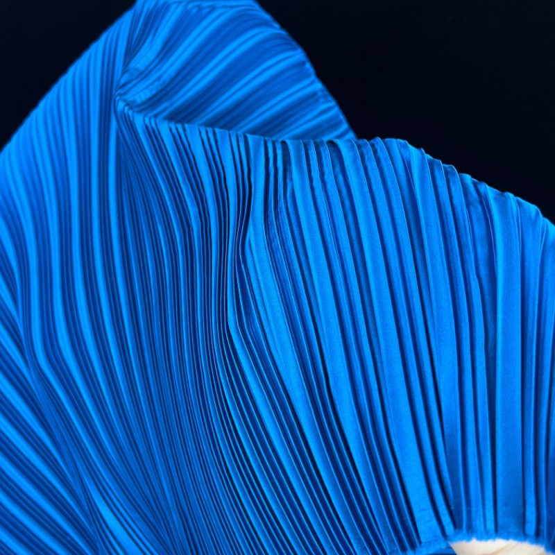 Stretch Imitation Silk Pleated - Textile For Sewing review and price