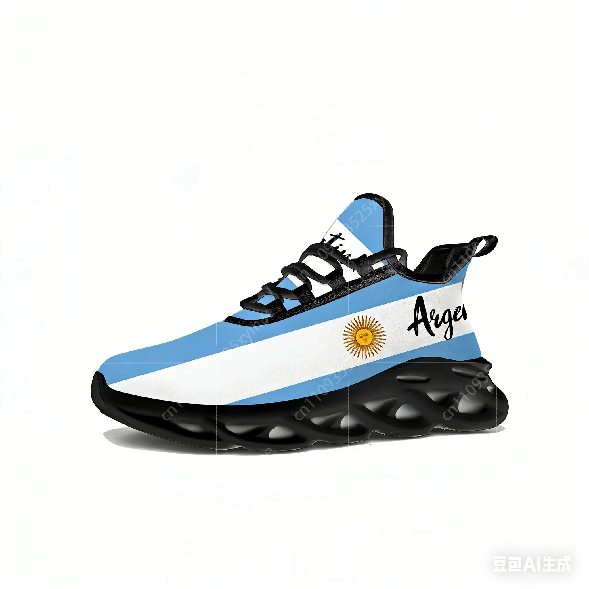 Argentine Flag Flats Sneakers  - Sewing Nylon review and price