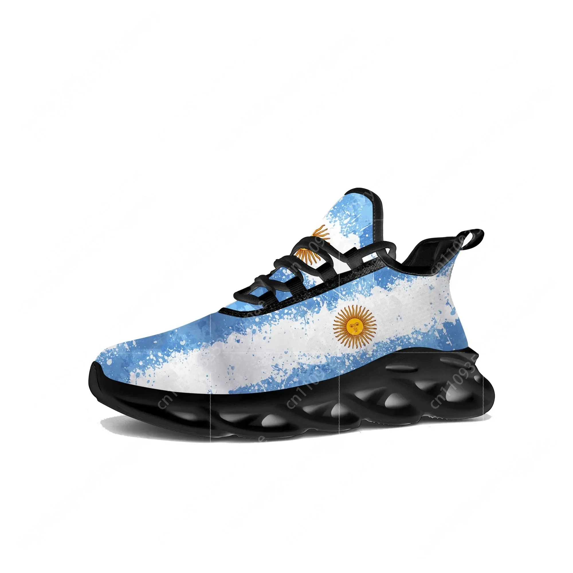 Argentine Flag Flats Sneakers  - Sewing Nylon review and price