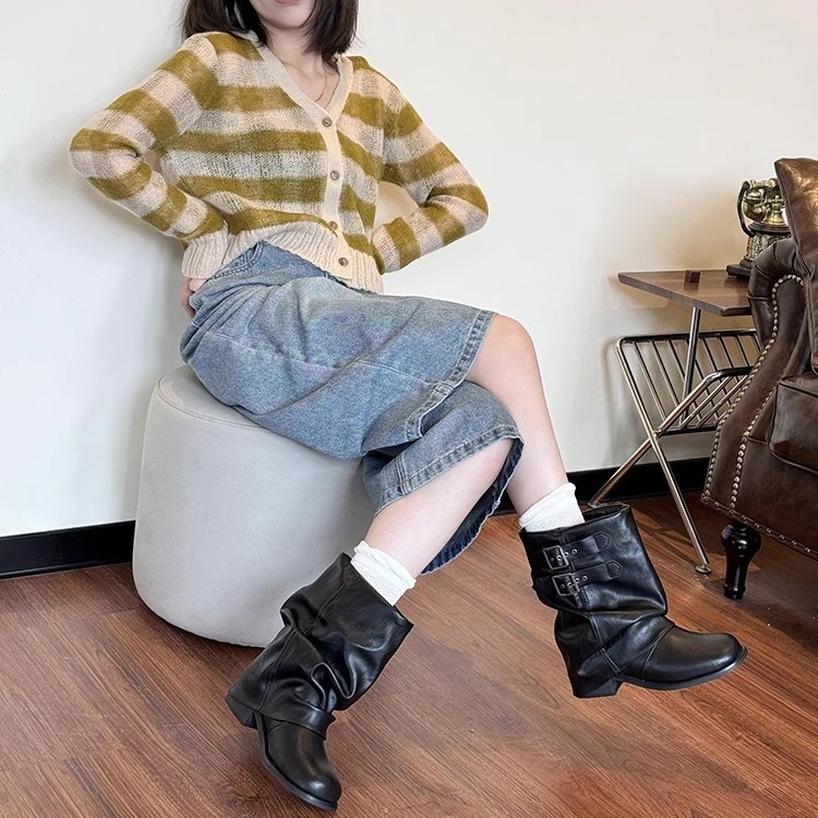 Short boots women's 2025 autum - Sewing Nylon review and price