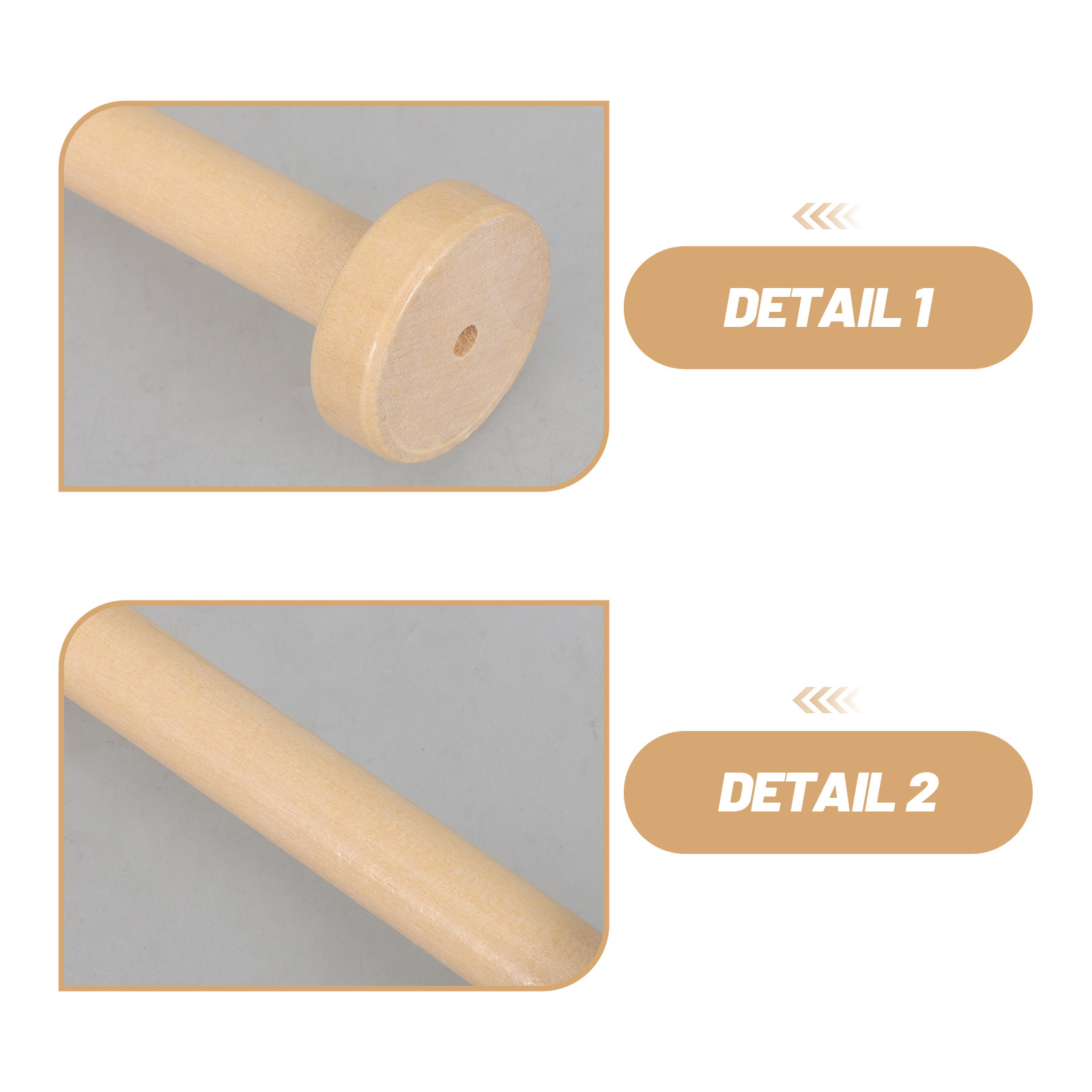 5Pcs Wooden Spools Natural Vin - Textile For Sewing review and price