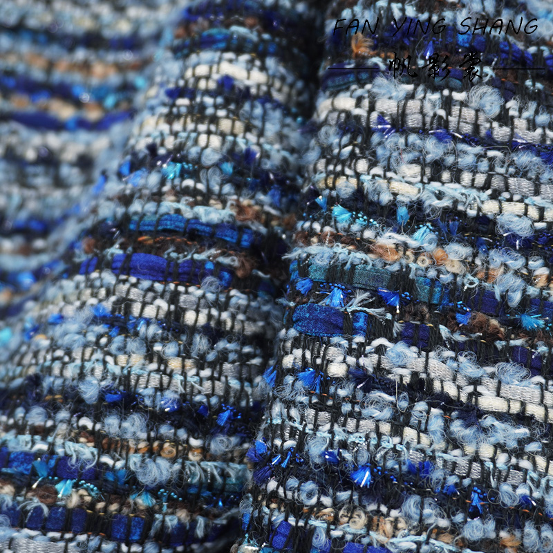 2025 Blue Series Bright Chiffo - Sewing Tweed Fabric review and price
