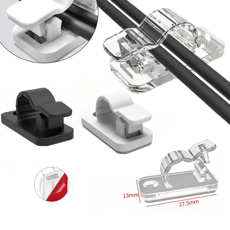 10/50PCS Cable Organizer Clips - Bobbin Organizer Box review and price