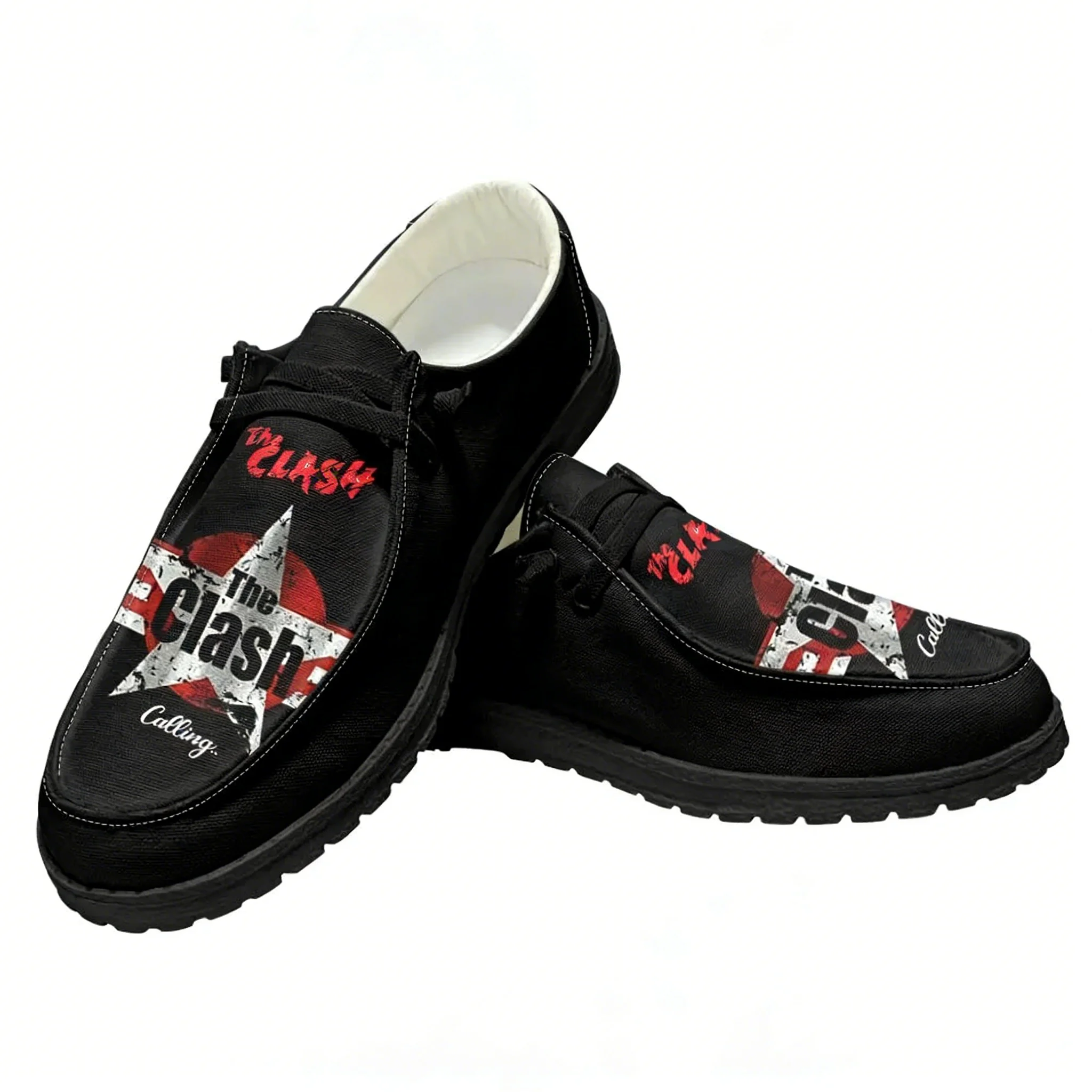 The Clash Rock Band Casual Sho - Sewing Custom review and price