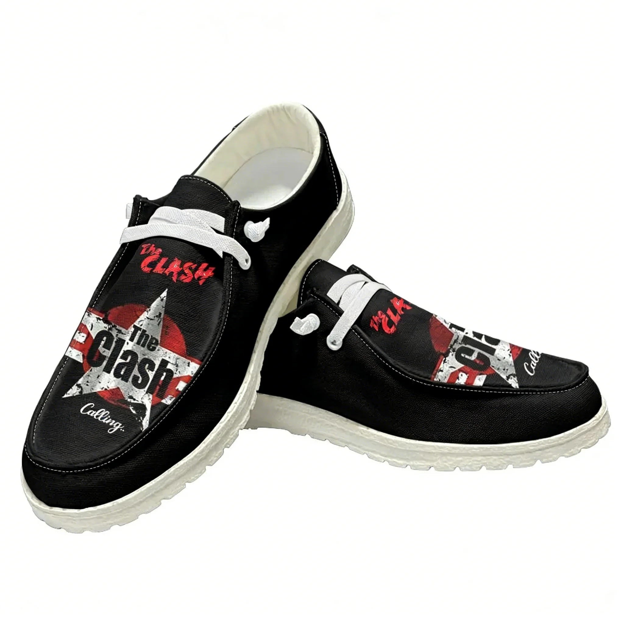 The Clash Rock Band Casual Sho - Sewing Custom review and price