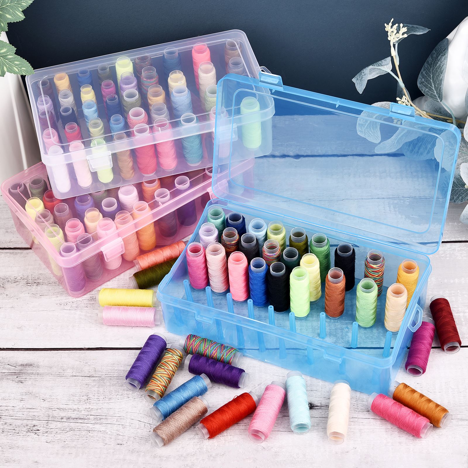 42 Axis Sewing Threads Box Bob - Bobbin Organizer Box review and price