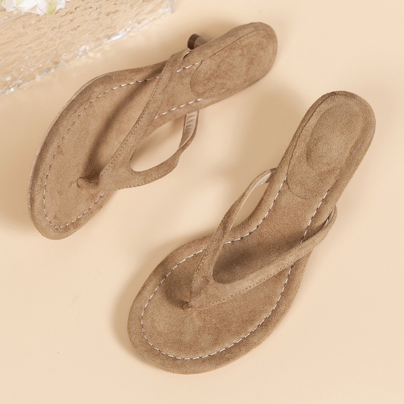 Women Brown Heeled Sandals wit - Sewing Nylon review and price