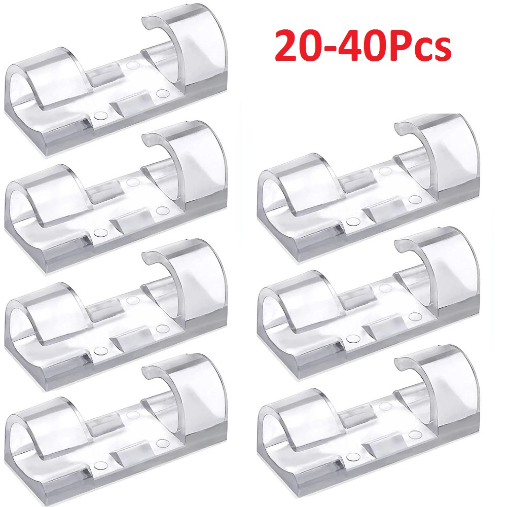 40PCS Cable Organizer Clips Ca - Bobbin Organizer Box review and price
