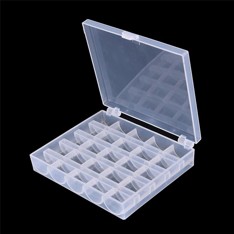 25 Spools Empty Bobbins Case O - Bobbin Organizer Box review and price