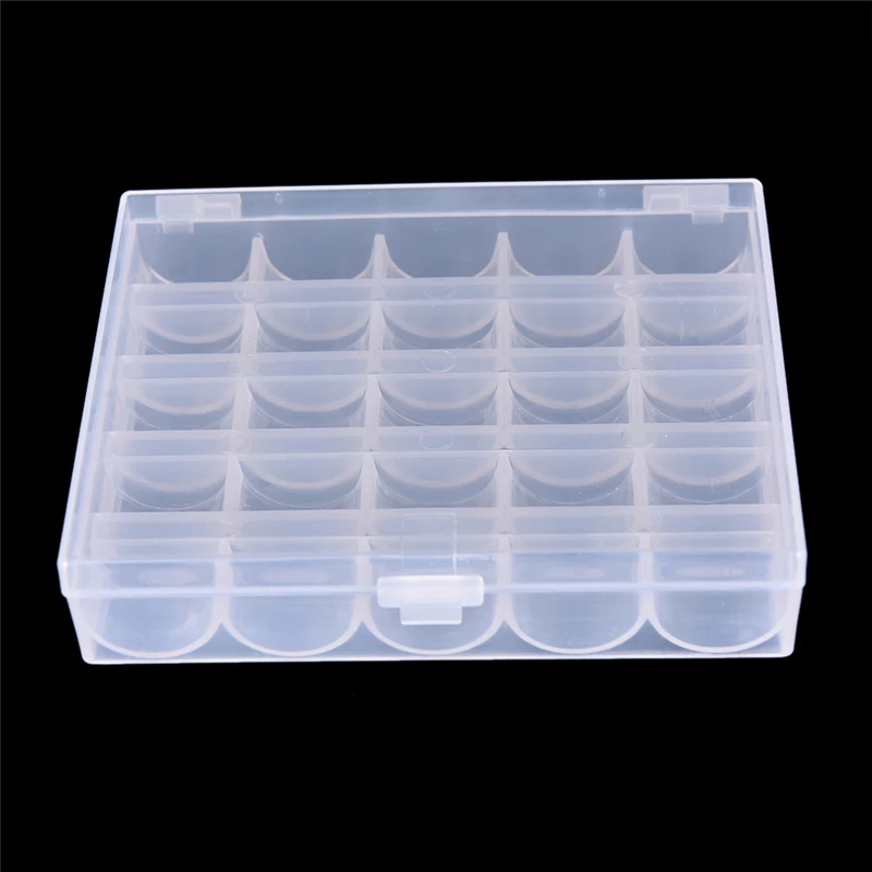 25 Spools Empty Bobbins Case O - Bobbin Organizer Box review and price