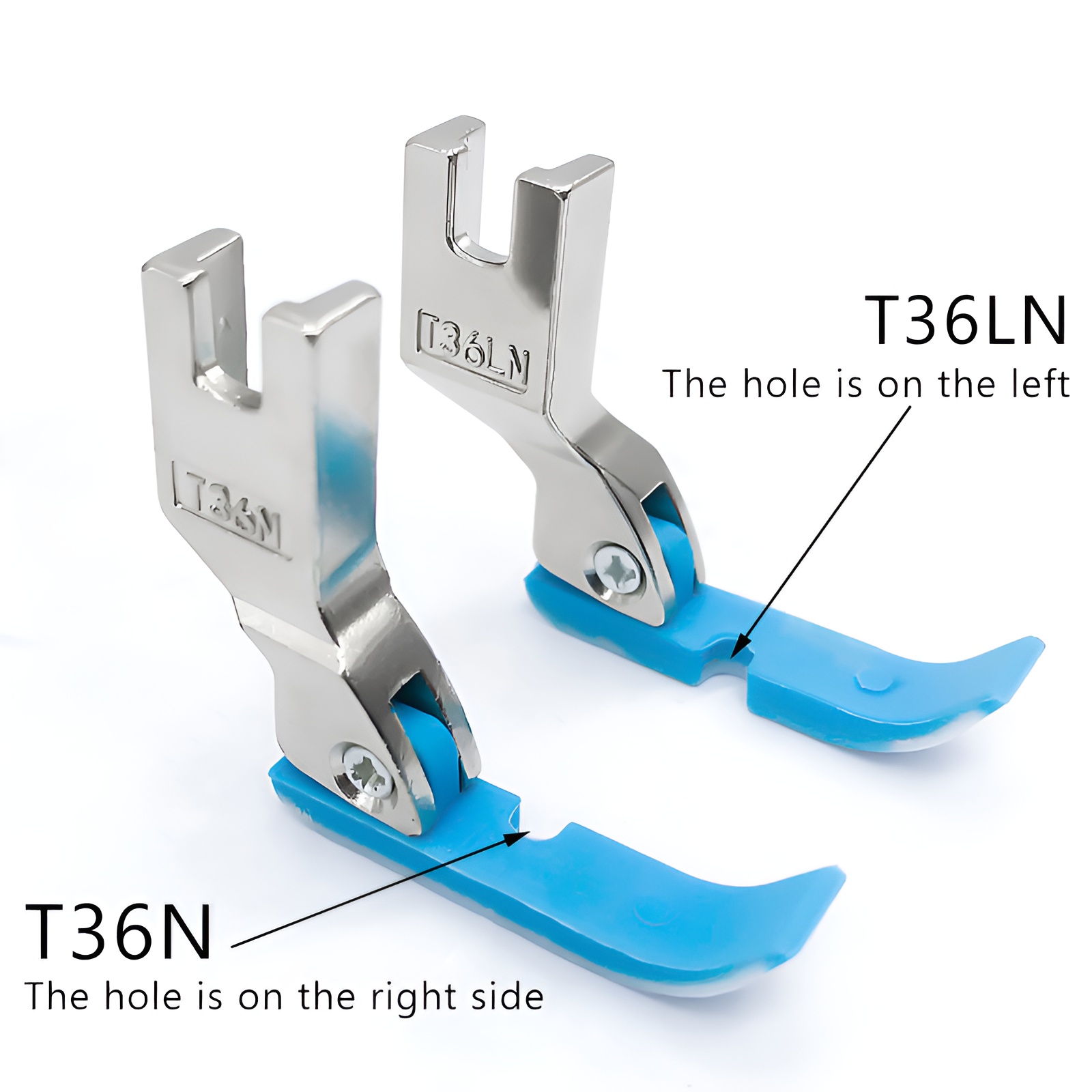 2pcs  left and right side pres - Zipper Foot Presser review and price
