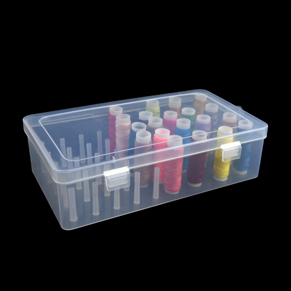 New Sewing Thread Box 42 Piece - Bobbin Organizer Box review and price