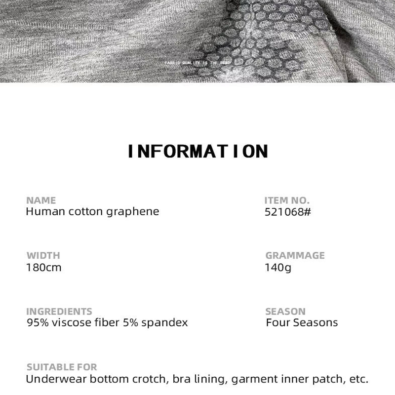 Polyester Graphene Functional  - Sewing Recycle review and price
