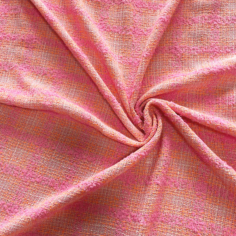Pink and Orange Lattice With R - Sewing Tweed review and price