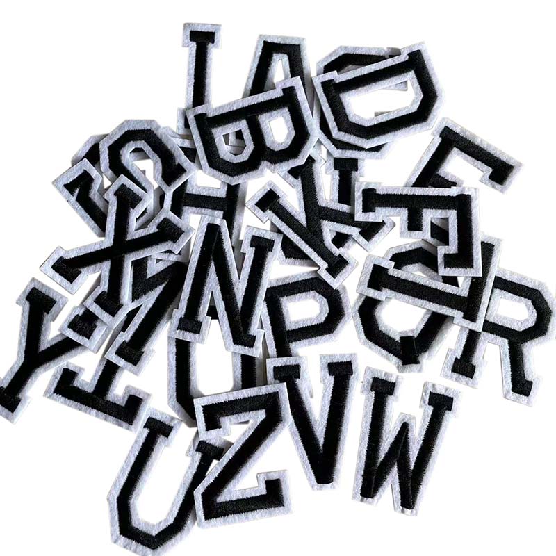 10PCS,26PCS/A~Z Black Alphabet - Interfacing Iron On review and price