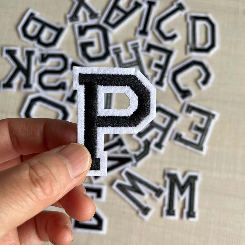 10PCS,26PCS/A~Z Black Alphabet - Interfacing Iron On review and price