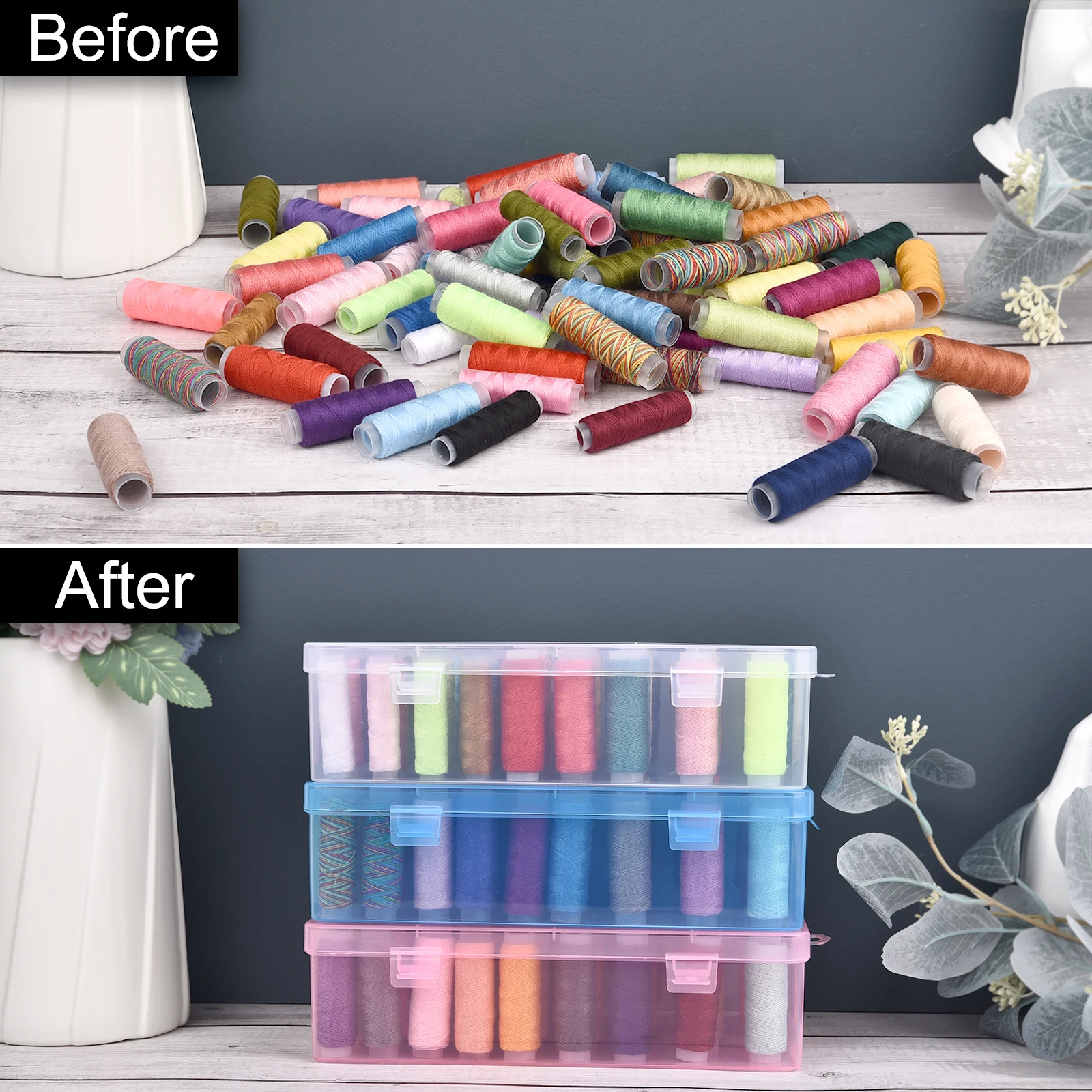 New 24 Grids Spool Organizer/4 - Bobbin Organizer Box review and price