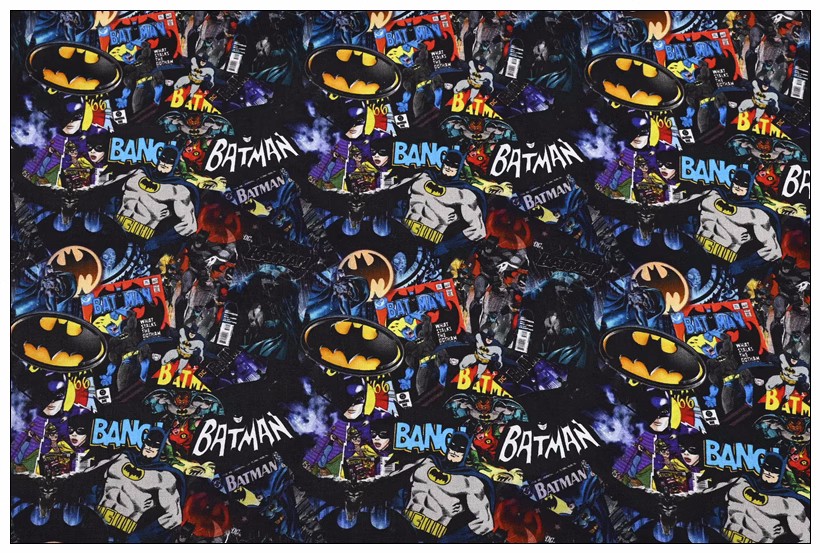 Batman Bandai Anime Design 100 - Textile For Sewing review and price