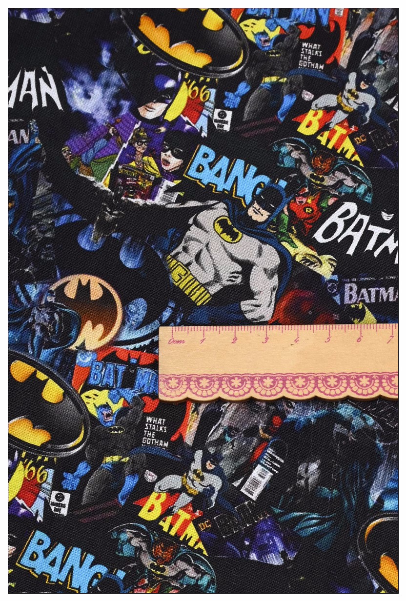 Batman Bandai Anime Design 100 - Textile For Sewing review and price
