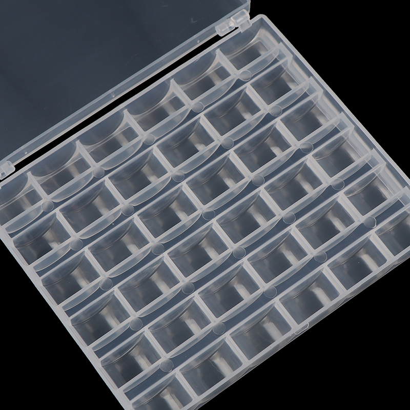 1pc 36 Spools Empty Bobbins St - Bobbin Organizer Box review and price