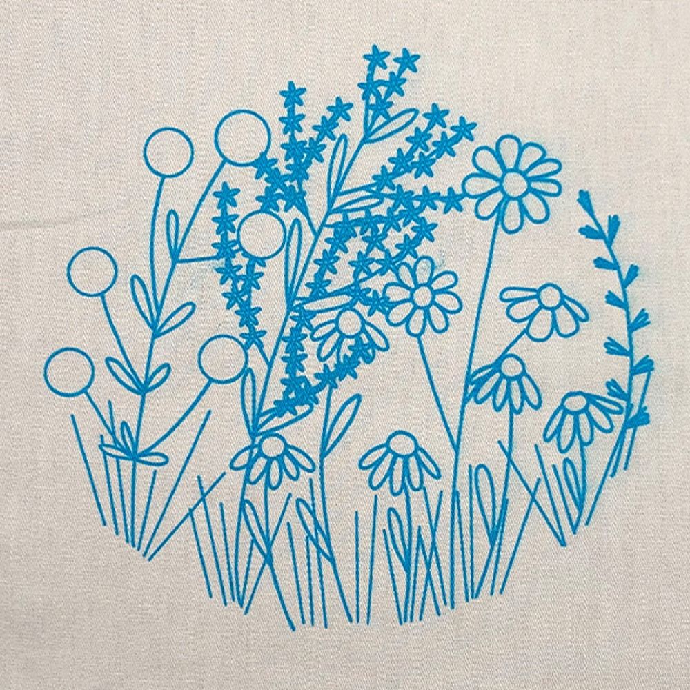 Flower Pattern DIY Embroidery  - Textile Sewing Patterns review and price