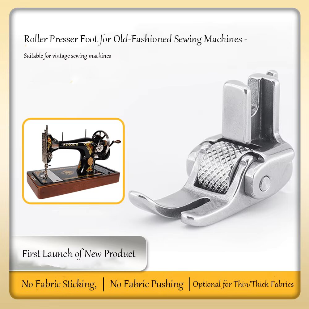All Steel Roller Presser Foot  - Textile Sewing Machines review and price