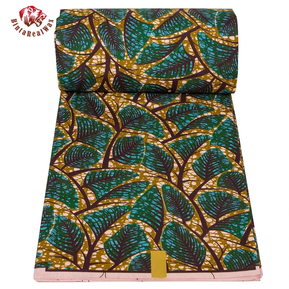 Ankara African Print Leaf Patt - Textile Sewing Patterns review and price