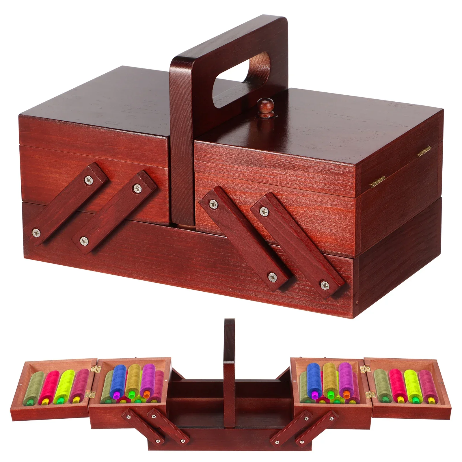 Expandable Sewing Thread Box W - Bobbin Organizer Box review and price