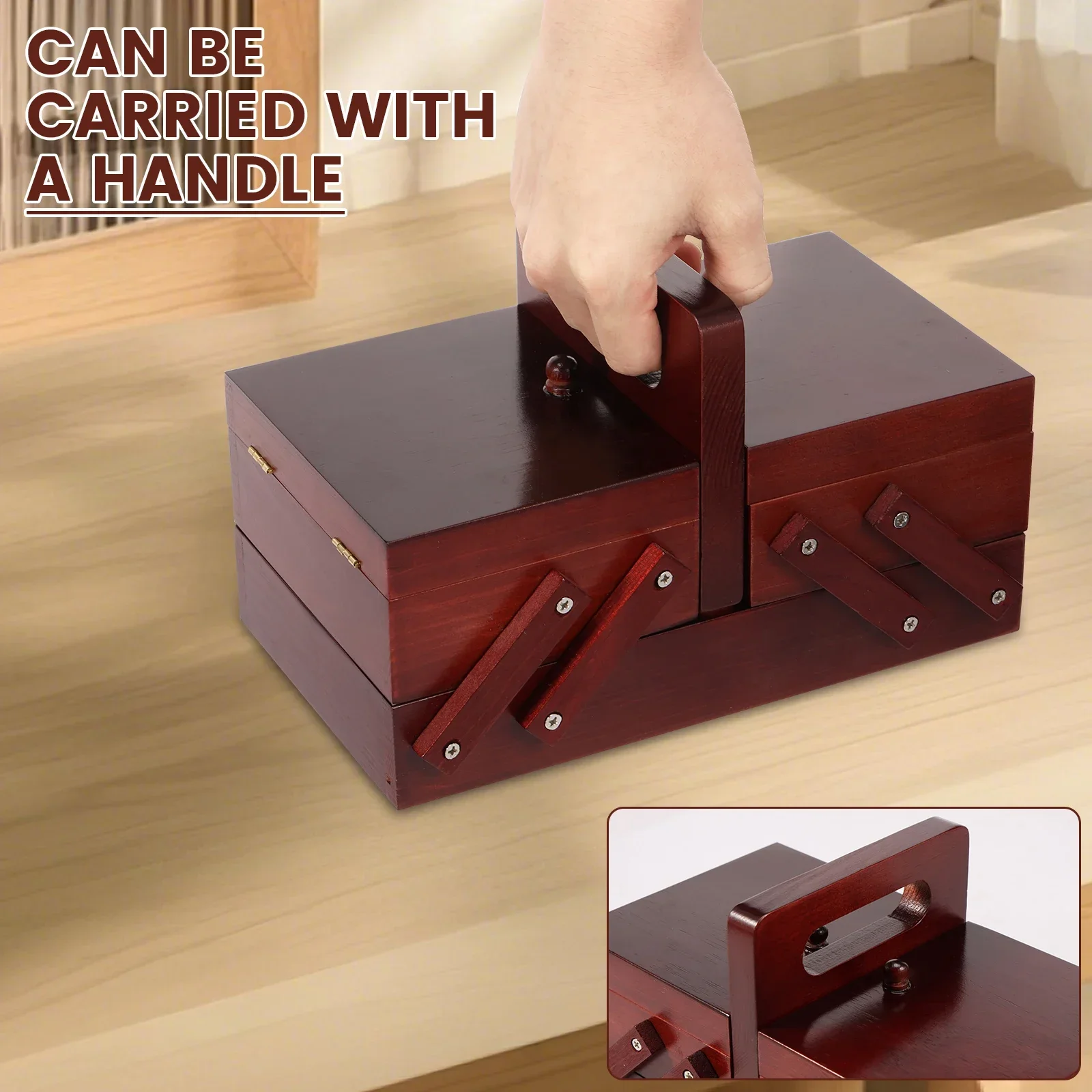 Expandable Sewing Thread Box W - Bobbin Organizer Box review and price