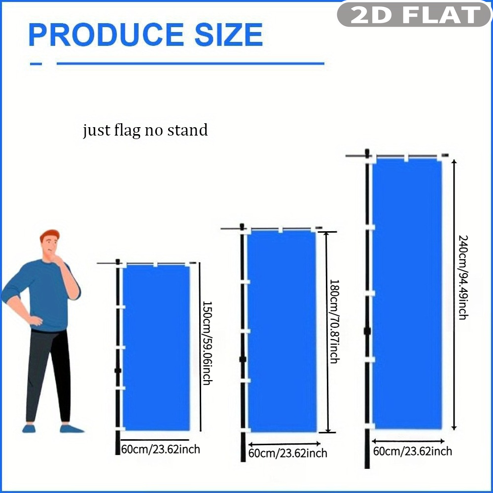 1pc 2D FLAT Custom Nobori Flag - Sewing Custom review and price