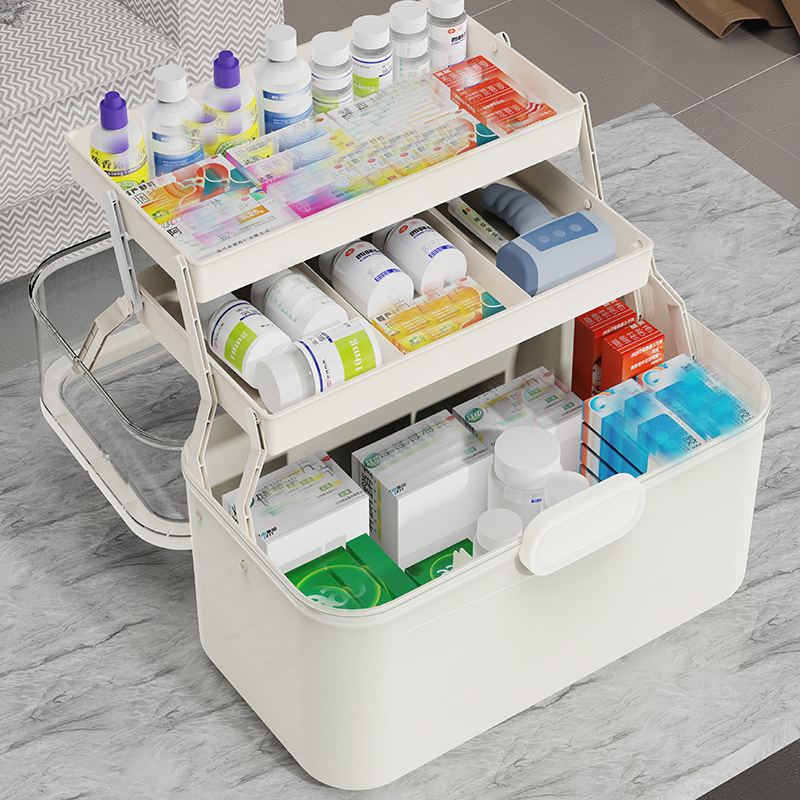 Large Capacity Clear Lid Medic - Bobbin Organizer Box review and price