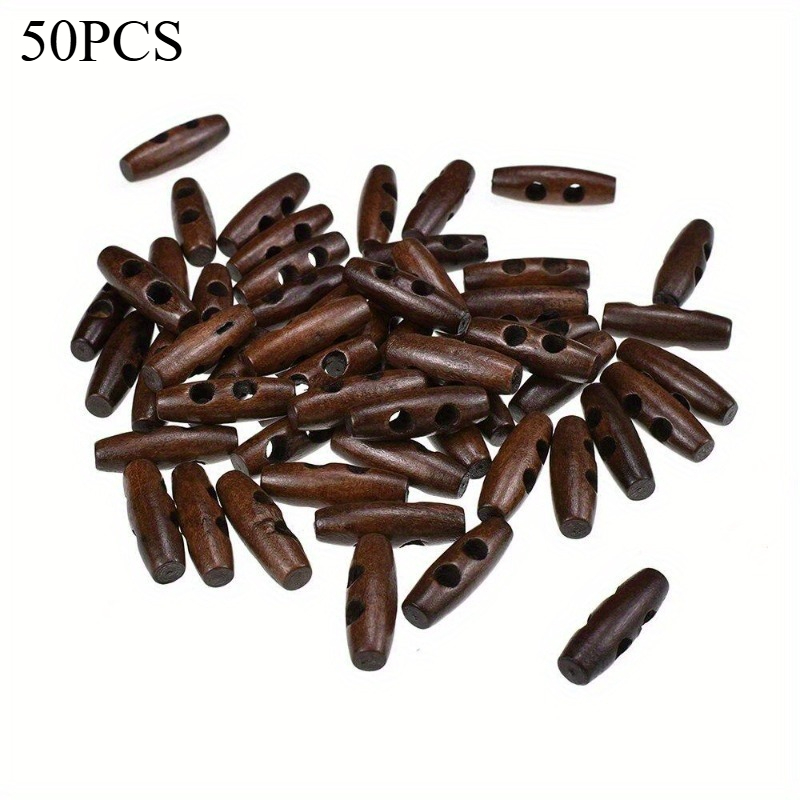 50pcs Recycled Wood Horn Toggl - Sewing Recycle review and price