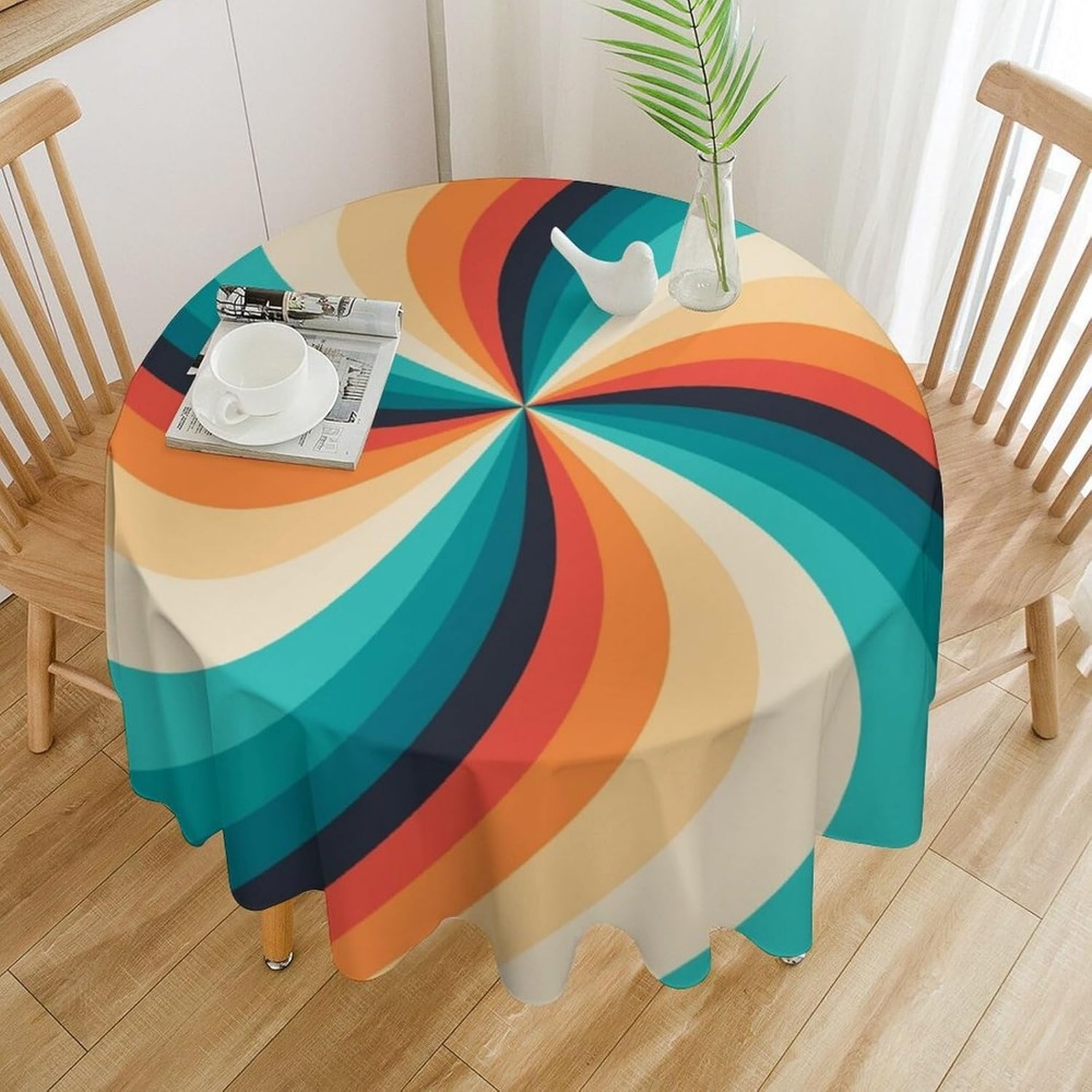 Vintage Groovy Swirl Round Tab - Century Textile & Sewing Supply Saskatoon Sk review and price