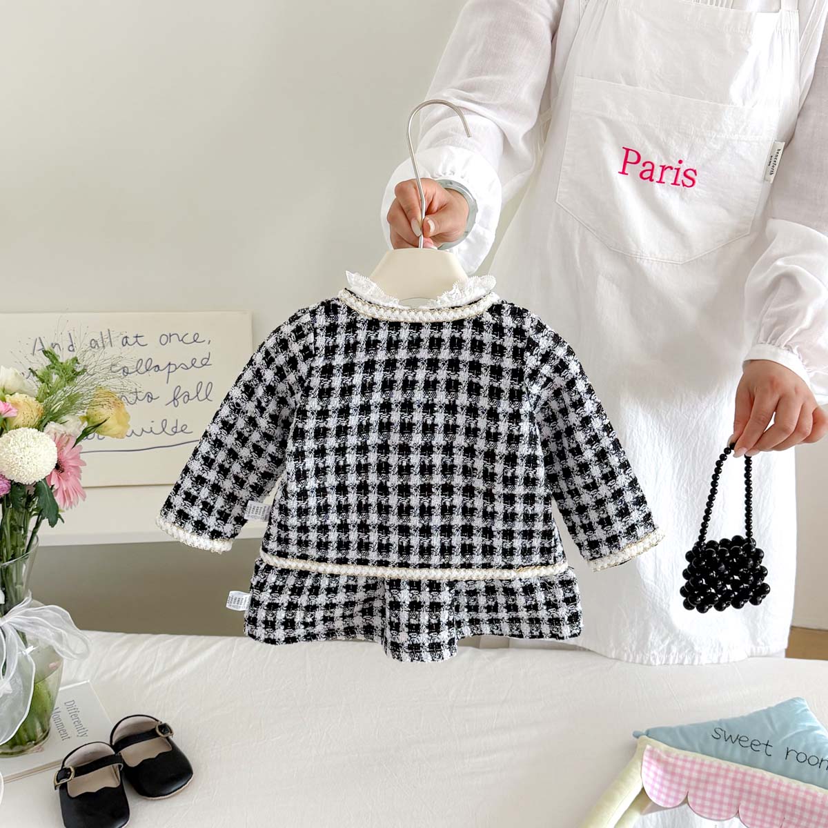 Autumn and Winter Black and Wh - Sewing Tweed review and price