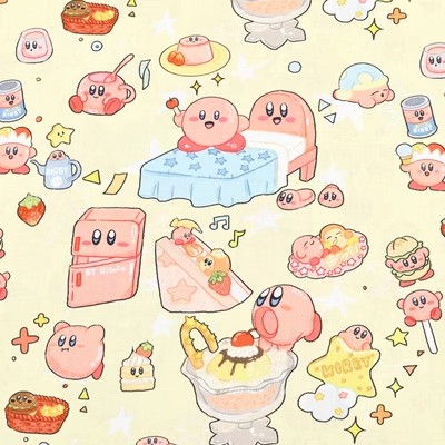 Cartoon Kirby 100 Cotton Fabri - Textile For Sewing review and price