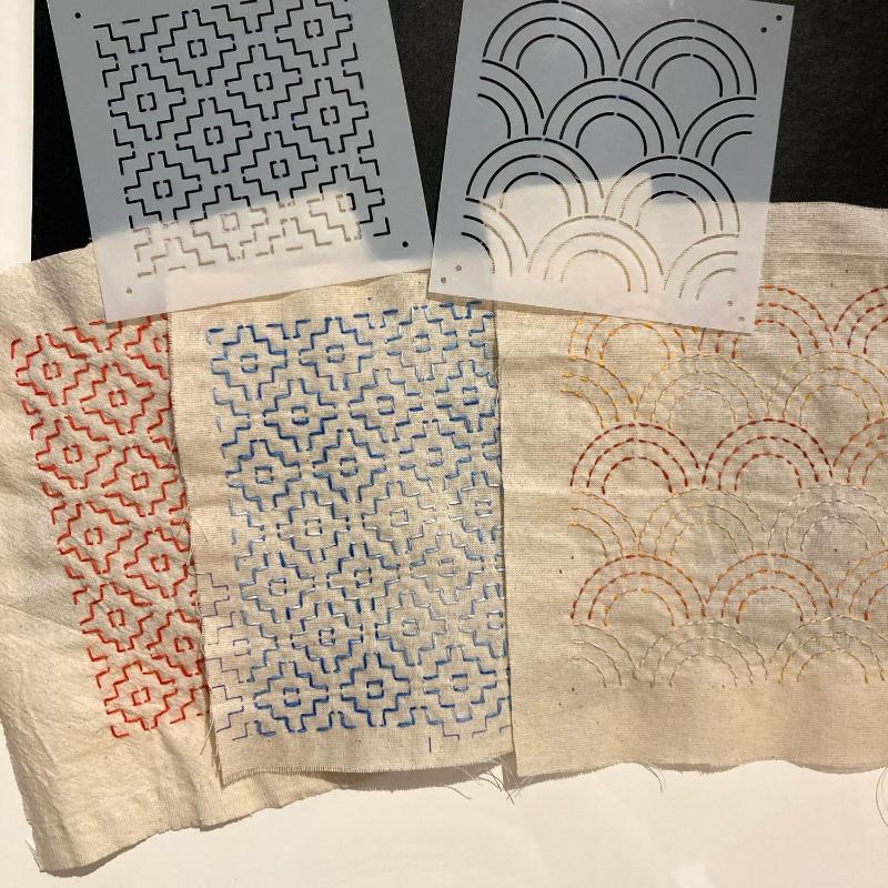 Embroidery Stencil Template Se - Textile Sewing Patterns review and price